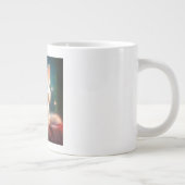 Het Afbeelding van een jonge albino Extra Grote Beker (Rechts)