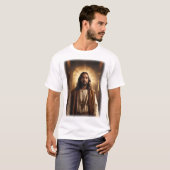 Het Afbeelding van Jesus Christ in HD T-shirt (Voorkant volledig)