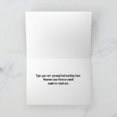 Het afbeelding van uw boerderij, uw eigen tekst, u kaart (Binnen)