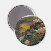 Het afgedwaalde schaap magneet (Voorkant / Achterkant)