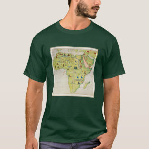 Het Afrikaanse continent T-shirt