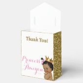 Het Afrikaanse Koninklijke Goud van de Prinses Bedankdoosjes (Geopend)