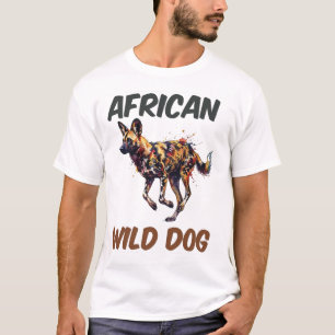 Het Afrikaanse Wilde Hond-embleem T-shirt