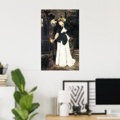 Het afscheid van James Tissot Poster (Thuiskantoor)