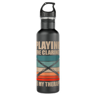 Het afspelen van Clarinet is mijn therapiemuzikale Waterfles