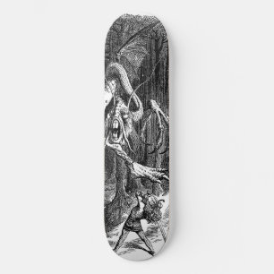 Het afspelen van de Jabberwock Skateboard