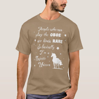 Het afspelen van de Oboe betekent dat ik een Unico T-shirt