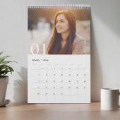 Het Afstudeerder Modern Elegant Afstuderen fotoher Kalender