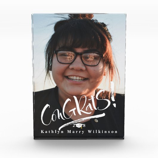 Het Afstudeerder Moderne Afstuderen van het Manusc Fotoblokken (Voorkant)