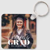 Het Afstudeerder van de Moderne Eenvoudige Foto va Sleutelhanger (Achterkant)
