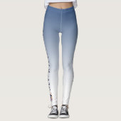 Het Afstuderen Typografie Floral Afstudeerder Pet Leggings (Voorkant)