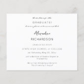 Het Afstuderen van de Foto van de Naam van de Manu (Achterkant)