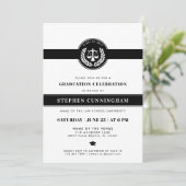 Het Afstuderen van de moderne rechtsschool Kaart (Staand voorkant)