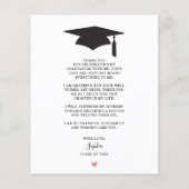 Het Afstuderen van het Manuscript van het Hart van Flyer (Achterkant)