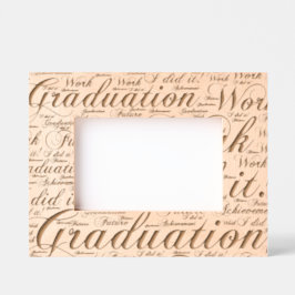 Het Afstuderen van Modern Inspiring Achievement Ke Gegraveerde Lijstjes