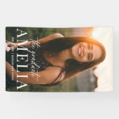 Het Afstuderen | Vetgedrukte naam Afstuderen Spandoek (Horizontaal)