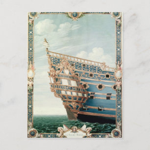 Het aftercastle van de "Le Soleil Royal" Briefkaart