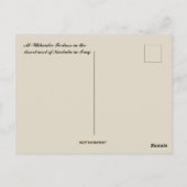 Het Al-Ukhaidir fort in Irak Briefkaart (Achterkant)