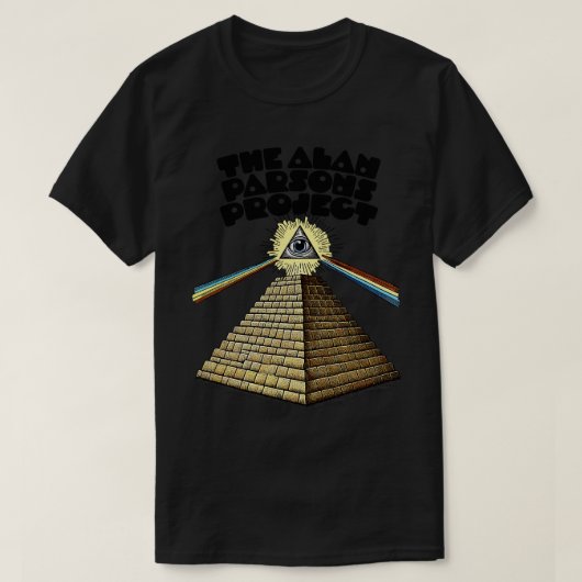 Het Alan Parsons Project Psychedelic Fan Artwork T-shirt (Design voorkant)