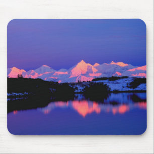 Het Alaskangebergte grenst aan de Mt. Denali, Muismat