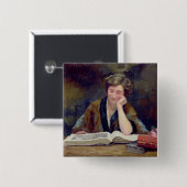 Het Album Vierkante Button 5,1 Cm (Voorkant /achterkant)