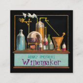 Het Alchemist Winemaker Square Visitekaartje (Voorkant)