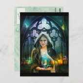 Het alchemistische Briefkaart (Voorkant / Achterkant)