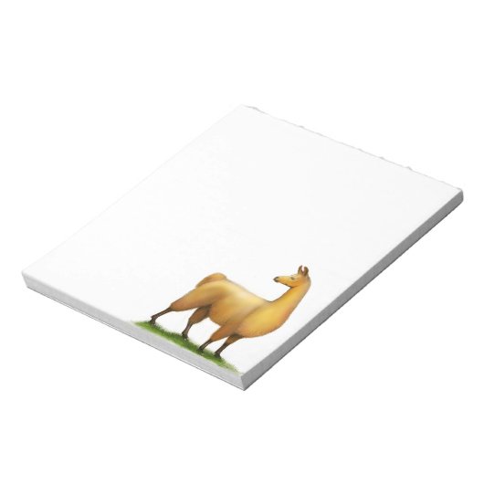 Het Alert Llama-Notitieblok Notitieblok (Gedraaid)