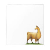 Het Alert Llama-Notitieblok Notitieblok (Voorkant)
