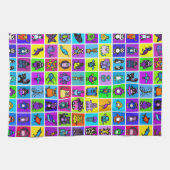 "Het alfabet boek" keukenhanddoek (Horizontaal)