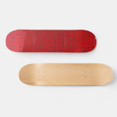 Het alfabet skateboard (Horizontaal)