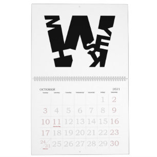 Het Alfabet van de spelling 24 Maanden Kalender