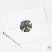 Het Alhambra Ronde Sticker (Envelop)