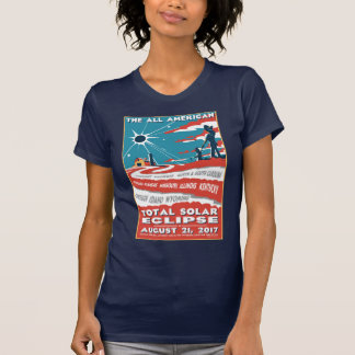 Het All American Total Solar Eclipse Tshirt