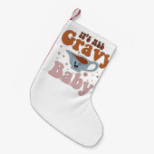 Het All Gravy Baby Retro Thanksgiving diner Kleine Kerstsok (Voorkant (Hangend))