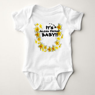 Het Aloha Vrijdag Baby! Baby kleding door: Ho Brah Romper
