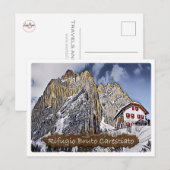 Het - Alpenhut Carestiato - Dolomiti - Briefkaart (Voorkant / Achterkant)