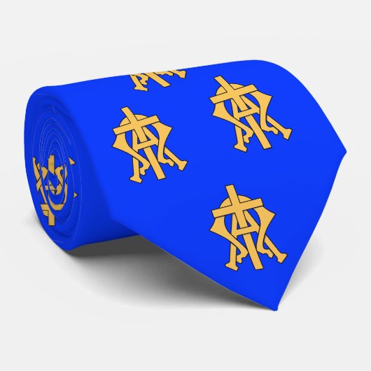 Het Alpha- en Omega-Stropdas Stropdas (Opgerold)