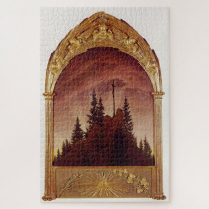 Het altaar van Tetschen - Caspar David Friedrich Legpuzzel