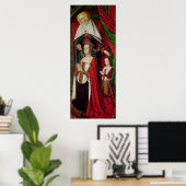 Het Altarstuk Bourbon Poster (Thuiskantoor)