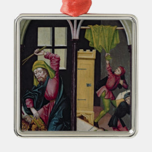 Het Altarstuk van St. Nicholas Metalen Ornament