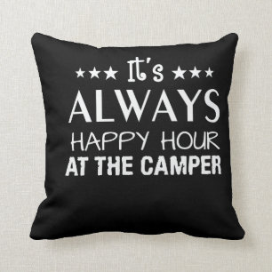 Het altijd prettige uur in het Shirt van Camper Kussen