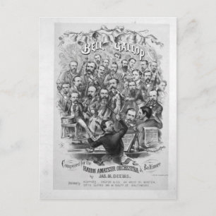 Het AmateurOrkest van Haydn van Baltimore Briefkaart