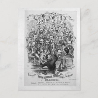 Het AmateurOrkest van Haydn van Baltimore Briefkaart