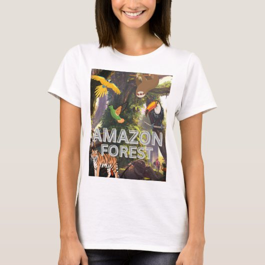 Het Amazonewoud - het Amazonewoud T-shirt (Voorkant)