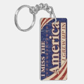 Het Amerika waar ik in ben opgegroeid Sleutelhanger (Voorkant Links)