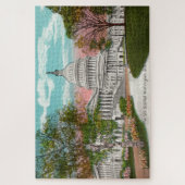 Het Amerikaanse Capitol  Grote Puzzle Legpuzzel (Verticaal)