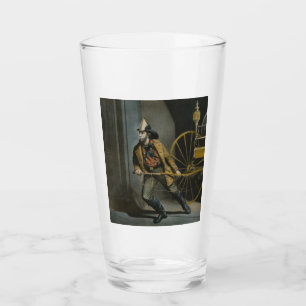 Het Amerikaanse Fireman: Altijd klaar Glas