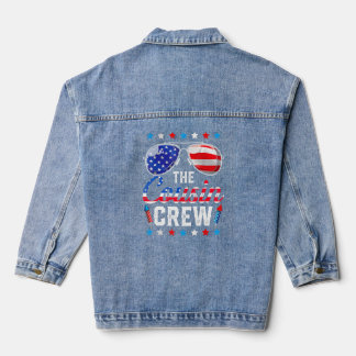 Het Amerikaanse vuurwerk van de Neef Crew van 4 ju Denim Jacket