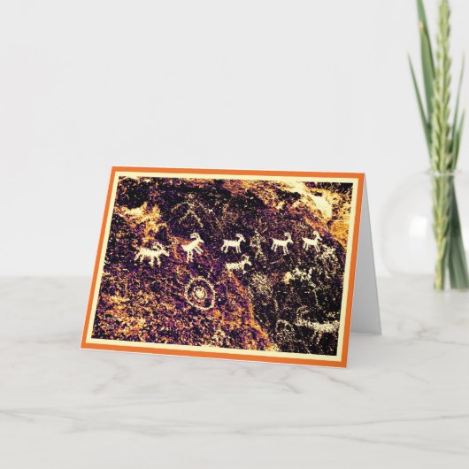 HET AMERIKAANSE ZUIDWESTEN VAN DE WOESTIJN VAN KAART (Voorkant)